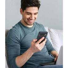 For  Galaxy A16-5G Case: Dual Layer Protective Heavy Duty Cell Phone Cover With Non Slip Textured Back - Shockproof Rugged Military Grade Drop Protection Bumper Tough Black - 黑色 - 查看 7