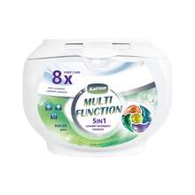 50 piezas/Paquete de esferas concentradas con fragancia para lavar, Perlas de detergente para la ropa 5-en-1: limpian, suavizan, eliminan manchas, protegen la ropa y eliminan la estática