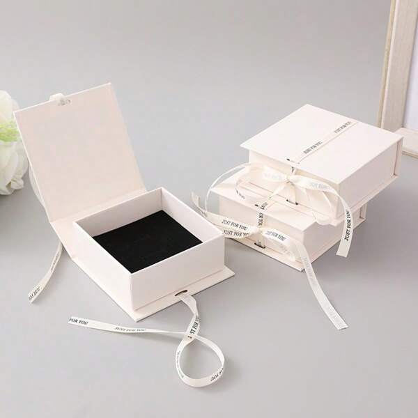 1pc/2pcs Gift Boxes, Plain Color Gift Packaging Box For Birthday Party, Holiday Present, Saudi National Day, Family Gathering, Wedding, Souvenir Gifts