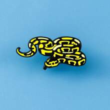 Sea Snake Enamel Brooch Fashion Decorative Brooches Ornaments Lapel Bag Badges Jewelry Gifts 2025 New Style Backpack For School