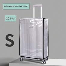 1pc Luggage Cover, Dustproof Box, Travel Accessories, Trolley Case Protective Cover