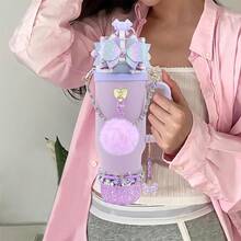 11PCS Complete Tumbler Accessories Set, Ultimate Value Pack With Full Protection & Decor, All-In-One Kit - 3 Purple - 查看 4