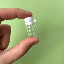 2pcs Transparent Portable Travel Bottle With Flap, Glass For Lotions And Lotions - Random Color - 查看 5
