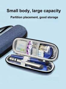 Insulated Portable Insulin Cooler Bag -Friendly Cold Ice Pack Physical Cooler Box Lightweight Simple Zipper Carry Bags Travel Case, Travel Emergency Bag Medical Bag Emergency Kit Bag,Portable Medication Cooler Bag For Insulin Pens And Blood Monitor Supplies Beach Travel Accessories Car Accessories Summer Travel Essentials Vacation Holiday Back To School