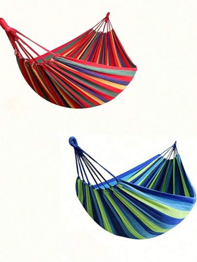 Rede de acampamento portátil - Rede resistente de 660 libras com alças para árvores e bolsa de transporte, rede respirável para 2 pessoas ao ar livre para mochila/jardim, presente perfeito para aventureiros/casais/pais, ótima para o dia dos pais e aniversários, conjunto de viagem compacto com bolsa de armazenamento