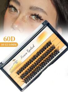 140Pcs Fairy Lash Clusters 8-18mm Manga Eyelash Clusters D Curl - WideSpan DIY Eyelash Extensions Wet-Look Spiky Anime Lashes Individual Fake Eyelashes Clusters With 0.05mm Ultra-Thin Invisible Lash Band