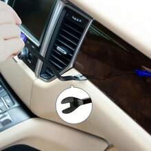 Set di 5 pezzi di Attrezzi per lo smontaggio di auto, Strumenti per la riparazione automobilistica, inclusi gli strumenti per rimuovere radio, DVD, cruscotto e interni in plastica