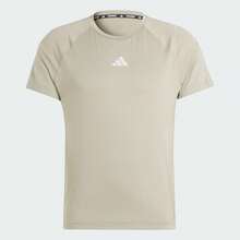 Adidas Camiseta deportiva de manga corta y cuello redondo casual, versátil y cómoda para hombres IR5875