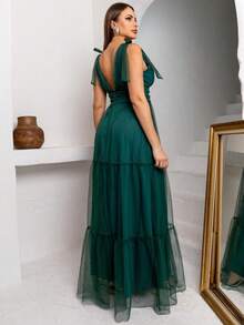 婚禮禮服three Marias多種顏色 - 墨綠色 - 查看 3