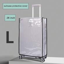 1pc Luggage Cover, Dustproof Box, Travel Accessories, Trolley Case Protective Cover