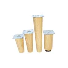 4-Piece Set, Solid Wood Sofa Leg Support Accessories Sofa Legs TV Cabinet Legs Cabinet Legs Coffee Table Legs Table Legs Furniture Legs Solid Wood Furniture Legs Angled/Right-Angled Table Legs Home Decor Items (Suitable For Sofas, Coffee Tables, Sofa Beds)