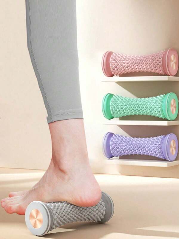 1 قطعة جهاز تدليك القدم بالبكرة، أداة تدليك القدم المنزلية، بكرة تدليك أسفل القدم