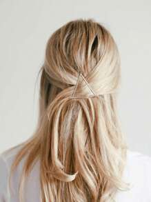 2 Peças/1 Peça/Conjunto Clipes de Cabelo Retrô Elegantes de Liga de Zinco Redonda - Clipe de Cabelo Forte e Antiderrapante para Mulheres e Meninas, Presilhas de Estilo Francês para Coque/Coque, Dourado e Prata (Para Cabelo Fino/Grosso)