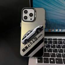 Funda de Teléfono Anime  Compatible con los Modelos de  16, 15, 14, 13, 12, 11 Pro Max, X, XR, XS Max, 8 y 7 Plus, con Panel Trasero Mate a Prueba de Golpes - Mezcla de colores - Ver 7