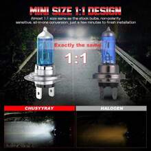 CHUSYYRAY H7 White HID 21SMD Foglight Bulbs For 2008-2011 Mercedes C300 C350 C63 AMG W204