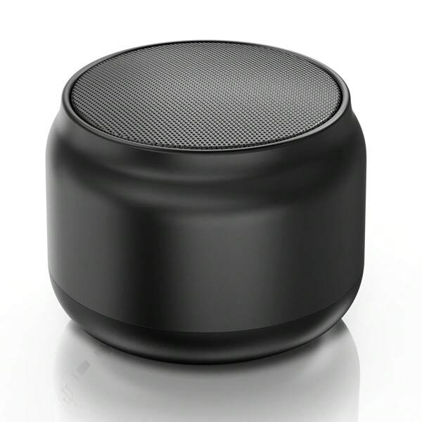 JYX JYX Mini Enceinte Bluetooth Portable, Alto Parleur Bluetooth con Autonomía de 15 Horas, Une Portée de Connexion Jusqu'à 20 Mètres, Convient à Une Utilization Quotidienne/Activités de Plein air,Noir