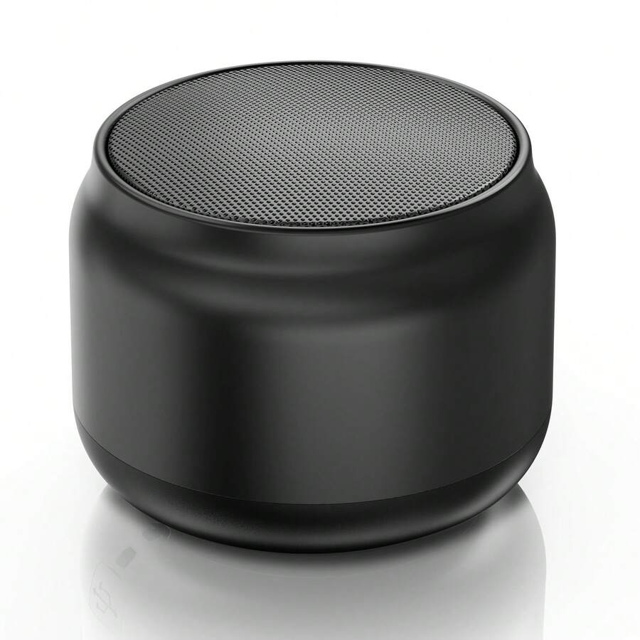 JYX Mini Enceinte Bluetooth Portable, Alto Parleur Bluetooth con Autonomía de 15 Horas, Une Portée de Connexion Jusqu'à 20 Mètres, Convient à Une Utilization Quotidienne/Activités de Plein air,Noir
