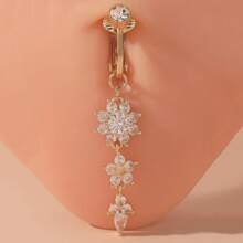 Zirconia Belly Button Ring/Navel Piercing Jewelry