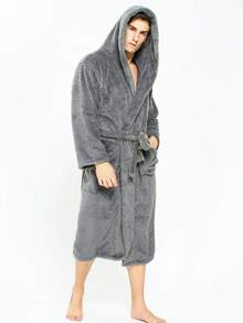 1 Áo choàng tắm Unisex, Áo choàng dài, Áo choàng mặc ở nhà, Kimono, Đồ ngủ, Phù hợp cho nam và nữ cỡ lớn, Sử dụng thường ngày ở nhà, Spa, Salon, Quà tặng - Nhiều màu - Xem 14
