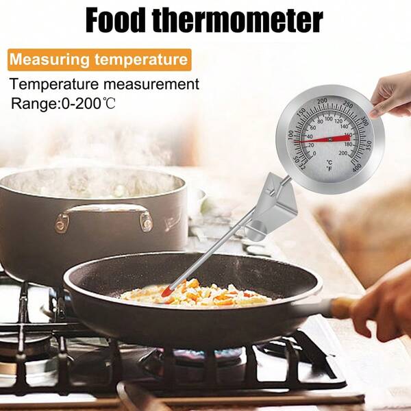 Milch Kaffee Lebensmittel Fleisch Messgerät 0~200℃ Edelstahl Küchengeräte Kochen Temperatur Messgerät Sonde Thermometer