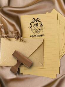 定制婚礼压花印章 | 个性化纸质压花工具 - 雕刻姓名、日期和标志 | 非常适合邀请函、礼品和 DIY 工艺学校用品、返校 - 卡其色 - 查看 5