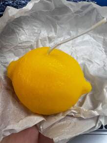 Decorative Aromatherapy Lemon Shaped Candles, Air Purifying, Decor For Kitchen, Dining Room, Living Room, Bedroom, Bathroom