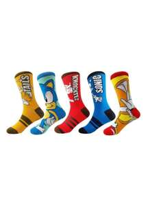 Personalized Cartoon Sound Boy Children's Mid-Tube Socks, Sports Socks For Boys And Girls, Comfortable And Beautiful, Socks For Outside