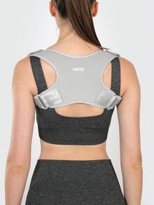 VBOSI Small Size Unisex Upper Back Support Strap - Adjustable Sports Shoulder Support Brace And Posture Corrector - Multicolor - View 13