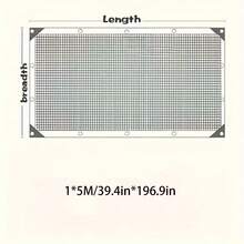 1 件阳台隐私屏风,公寓门廊栏杆屏风,甲板围栏挡风布罩,适用于室外露台后院门廊甲板公寓 - 墨綠 - 查看 17