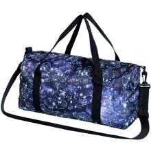 Exquisite Starry Sky Travel Bag, Duffel Bag, Yoga Bag, Gym Bag, Starry Sky Series, Suitable For Travel, Carrying Daily Necessities, Fitness, Snow, Picnics, Outdoor Sports Training Bag For School School Accessories School Stuff
