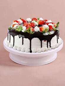 Rotating Cake Stand, Suitable For Baking - White - View 9