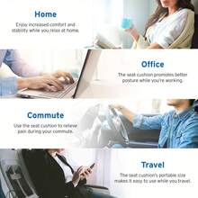 1PC Ergonomic Donut Cushion For Office Chair - Soft Support Pillow With Hip & Waist Protection, Postpartum, 10-Hour Prolonged Sitting, Driving & Desktop Work, Machine Washable Polyester, Seating Comfort Enhancement, Modern Cushioned Design, Soft Material Chair Cushion Seat Cushion Chair Pillow Cushions Gaming Chair - Multicolor - View 11