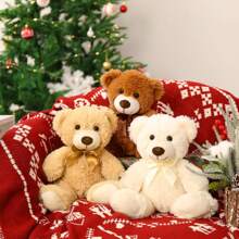 3 paquetes de osos de peluche, animales de peluche a granel, lindos osos de peluche pequeños, osos de peluche pequeños para niños como decoración central en baby shower, 14 pulgadas