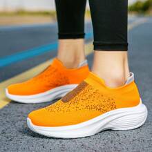 Neue Lässig Schuhe für Damen, bequeme Sneaker, atmungsaktiv und staubdicht, sockenähnliches Design für leichtes Anziehen, modisch vielseitige Lässig Schuhe geeignet für verschiedene Anlässe (Unisex/Paar/Damen Neuerscheinungen)