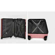 SUN YEE Mazam 3PCS Luggage Suitcase Trolley Set Travel TSA Lock Storage ABS Case Pink