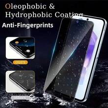 5pcs Anti-Spy Tempered Glass Screen Protector, Compatible With ZTE, Oneplus, Smartphone Series, Phone Privacy Screen Guard Film, Anti-Peeping Screen Protector