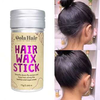 Styling Wax Stick, Perfect For Controlling Natural Or Wig Curls And Irregular Edges, Non Greasy, Suitable For Controlling Curls And Edge Laying, Styling And Shaping Hair Wax Sticks (Bottle Label Random)