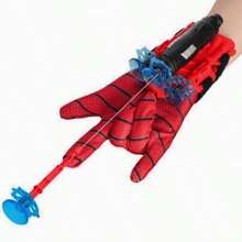 Schleuder Handschuhe, Super Held Web Shooter Kinder, Dual Bildungsspielzeug, Spinnen Handgelenk Spielzeug Kostüm Cosplay Requisiten Geschenk