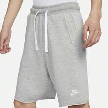 Nike 男士 ASMNK CLUB ALUMNI LBR FT SHORT 针织运动短裤 DX0767-063 - 黑色 - 查看 3
