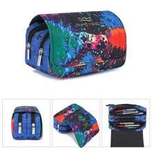 Large Pencil Case, Kids Big Capacity Pencil Pouch Stationery Pen Bag, Boys And Girls Storage High Capacity Bag Pouch Holder Box Organizer, Marker Pen Case For School Student Office Supplies , Back To School Gifts