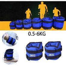 Peso para Tobillo, 2 Pesas para Brazos de 0.5-3 Kg Pesas para Muñecas, Pesas para Correr Ajustables, Juego de Variantes de Peso Ppara Movimiento Físico Correr Trotar Gimnasia