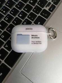 1pc Transparent Matte Soft Case + Button, Compatible With Apple 1/2/Pro/Pro2/3/4 - Multicolor - View 1