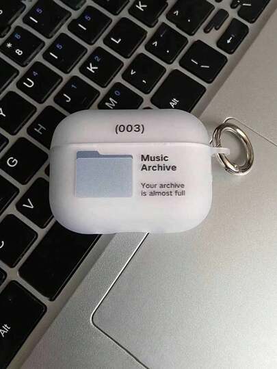 1pc Transparent Matte Soft Case + Button, Compatible With Apple 1/2/Pro/Pro2/3/4