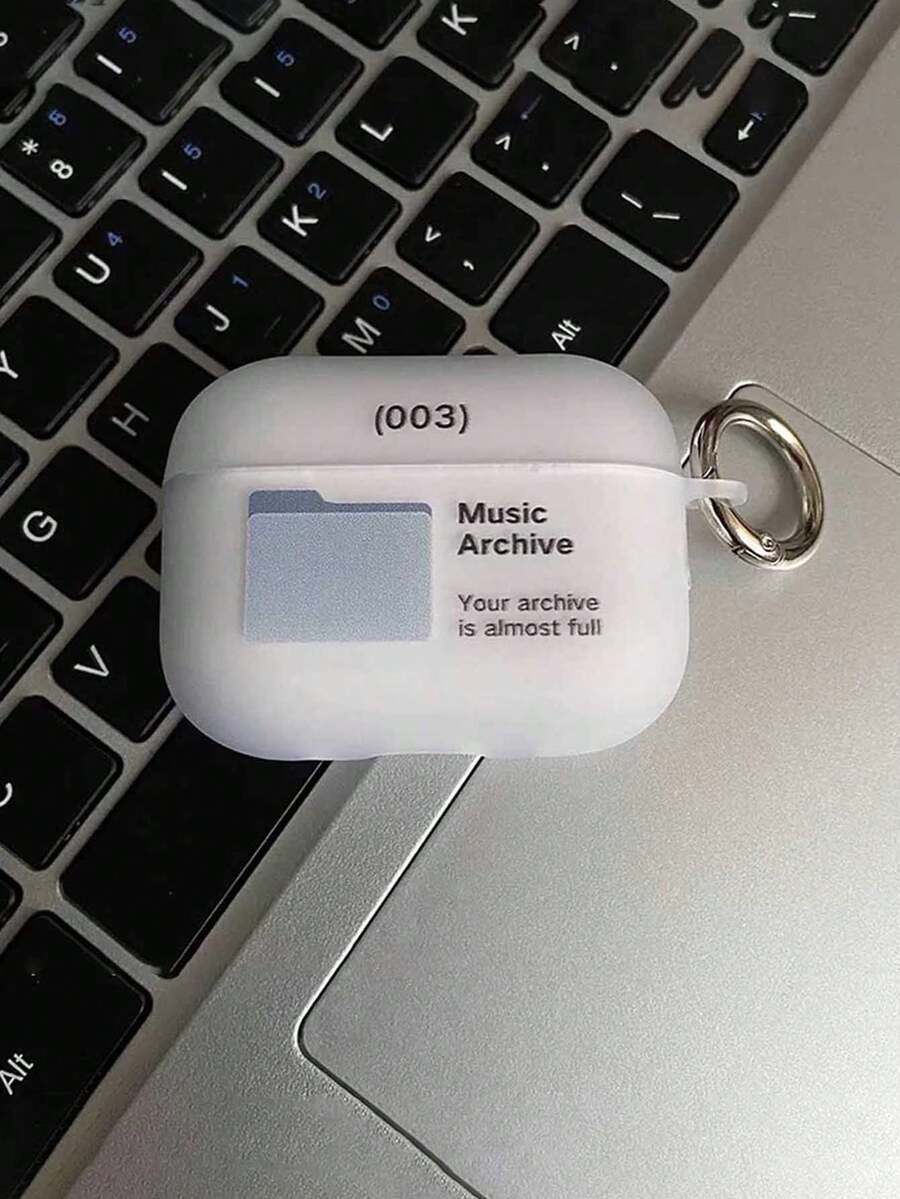 1pc Transparent Matte Soft Case + Button, Compatible With Apple 1/2/Pro/Pro2/3/4 - Multicolor - View 1