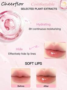 CHEERFLOR 镜面水润唇彩、玻璃唇彩、水润轻盈、布丁果冻质地、钻石丰唇彩、液体唇膏、 - CFR940 - 查看 9