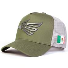 1pc Men's Eagle Print Trucker Hat, Adjustable Baseball Cap, Fashion Truck Driver's Hat, Sun Protection, Casual, Suitable For Spring/Autumn Outdoor, Travel, Beach, Party - Multicolor - View 16