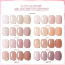 XEIJAYI 1pc 15ML Ice Pink Gel Nail Polish UV LED Immersion Nail Polish,Holiday DIY Nail Polish Design For Spring And Summer Nails - Pink - View 4