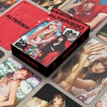 92pcs/55pcs LISA Solo LOMO Card | Thunder & ALTER EGO Album| World Tour Lisa Solo Collection | Kpop Cards, Selected Lisa Growth Collection Photo Commemorative Card,Pop Music Peripheral Fan Collection Card,92pcs (60 Cards + 32 Small Stickers), Box Decoration Birthday Gift Card