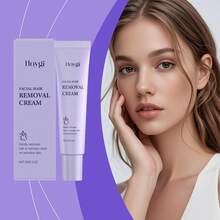 Hoygi Facial Hair Removal Cream 30g - Gently Removeshair In Minutes-Evenon Sensitive Skin,Contains Extracts Of Centella Asiatica & Shea Butter - White - View 2