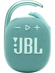 JBL Altavoz Bluetooth portátil mini JBL Clip 4 - Gran audio y graves potentes, mosquetón integrado, resistente al agua IP67 y al polvo, 10 horas de autonomía, altavoz para uso doméstico, exterior y viajes